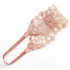 Lc Lauren Conrad Pink Filigree Lace Headband, Women's