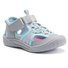 Oshkosh B'gosh&reg; Toddler Girls' Bungee-laced Shoes, Girl's, Size: 8 T, Silver