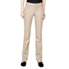 Juniors' Lee Uniforms Original Straight Leg Stretch Pants, Girl's, Size: 3, Brown