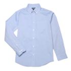 Boys 4-20 Chaps School Uniform Oxford Button-down Shirt, Size: 18, Light Blue