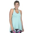 Women's Pl Movement By Pink Lotus Warrior One Yoga Tank, Size: Small, Turquoise/blue (turq/aqua)