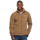 Men's Columbia Flattop Ridge Fleece Jacket, Size: Large, Lt Brown