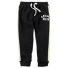 Boys 4-8 Carter's French Terry Pull-on Track Jogger Pants, Boy's, Size: 8, Black