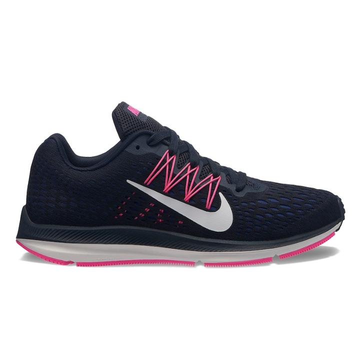 Nike Air Zoom Winflo 5 Women's Running Shoes, Size: 10.5, Dark Blue