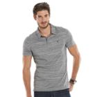 Big & Tall Rock & Republic Core Slubbed Polo, Men's, Size: 4xl, Med Grey