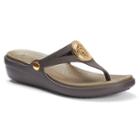 Crocs Sanrah Women's Wedge Sandals, Size: 11, Lt Brown