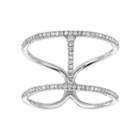1/5 Carat T.w. Diamond 14k Gold H Ring, Women's, Size: 8, White