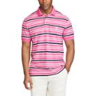 Big & Tall Chaps Classic-fit Striped Polo, Men's, Size: Xl Tall, Pink