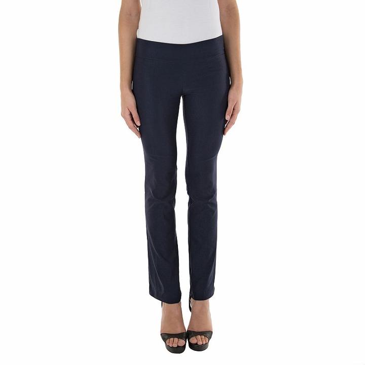 Juniors' Iz Byer California Dress Pull-on Pants, Teens, Size: Small, Blue (navy)