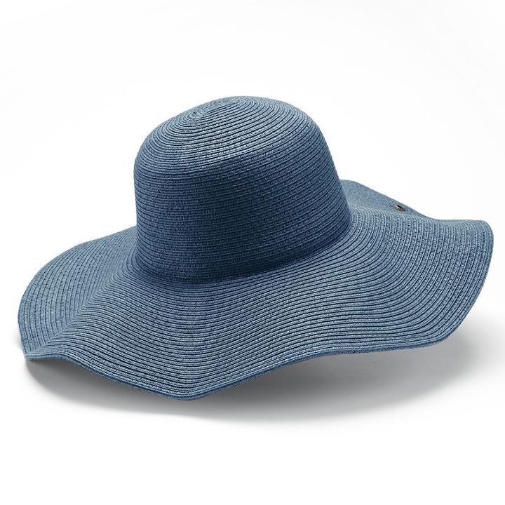 Peter Grimm Erin Floppy Hat, Women's, Blue (navy)