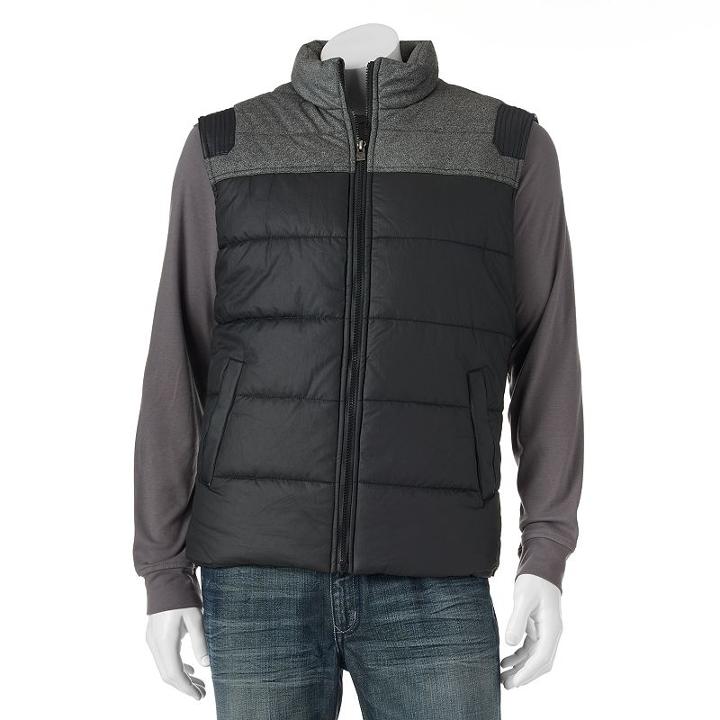 Men's Xray Slim Colorblock Vest, Size: Xl, Black