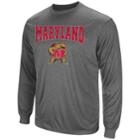 Men's Campus Heritage Maryland Terrapins Gradient Tee, Size: Xl, Grey (charcoal)