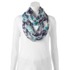 Manhattan Accessories Co. Abstract Dot Infinity Scarf, Women's, Green