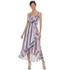 Women's Jennifer Lopez Ruffle Chiffon Faux-wrap Dress, Size: Large, Dark Pink