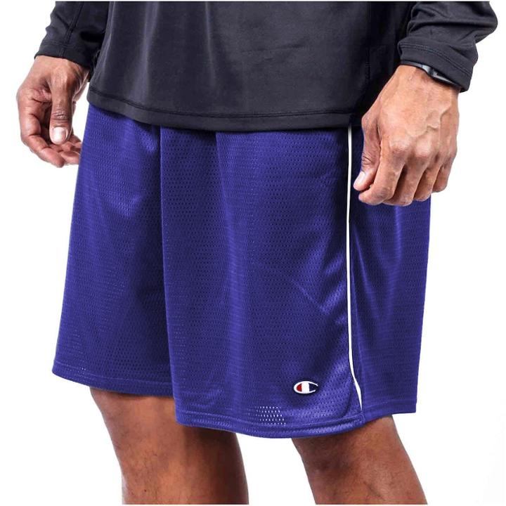 Big & Tall Champion Mesh Shorts, Men's, Size: Xl Tall, Dark Blue