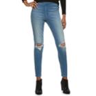 Women's Jennifer Lopez Midrise Pull-on Jeggings, Size: 8 Short, Dark Blue