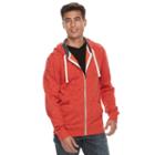 Men's Urban Pipeline&reg; Full-zip Hoodie, Size: Medium, Red, Comfort Wear