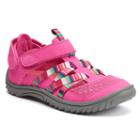 So&reg; Arabelle Girls' Outdoor Sandals, Size: 3, Med Pink