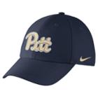 Adult Nike Pitt Panthers Dri-fit Flex-fit Cap, Men's, Blue (navy)