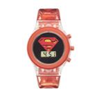 Dc Comics Superman Kids' Digital Light-up Watch, Boy's, Size: Medium, Red