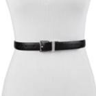 Women's Chaps Dress Stretch Reversible Belt, Size: Xl, Grey (charcoal)