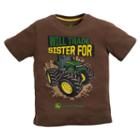 Boys 4-7 John Deere Will Trade Sister For Tractor Graphic Tee, Boy's, Size: 7, Brown