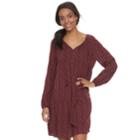 Women's Sonoma Goods For Life&trade; Printed Peasant Dress, Size: Xl, Med Red