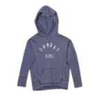 Girls 7-16 Harper & Elliott Graphic Pullover Hoodie, Size: Xl, Blue (navy)