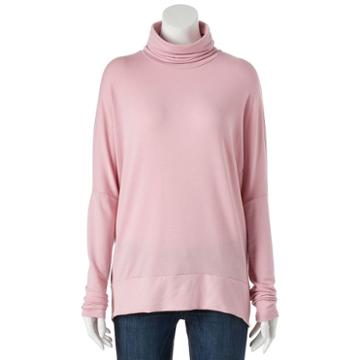 Juniors' Ransom Drop-shoulder Turtleneck, Girl's, Size: Xs, Red Other