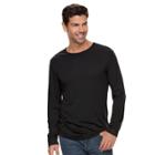 Men's Marc Anthony Luxury Slim-fit Modal Tee, Size: Small, Black