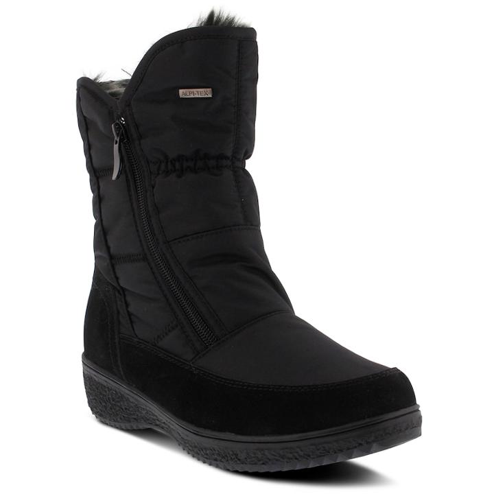 Spring Step Ernestina Women's Waterproof Winter Boots, Size: 42, Black
