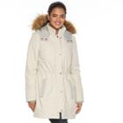 Women's Apt. 9&reg; Hooded Anorak Parka, Size: Large, White