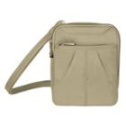 Travelon Anti-theft Signature Slim Day Bag, Adult Unisex, Beig/green (beig/khaki)