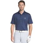 Men's Izod Swingflex Classic-fit Feeder-striped Stretch Performance Golf Polo, Size: Xl, Brt Blue