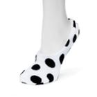 Muk Luks Women's Ballerina Gripper Slipper Socks, White