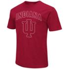 Men's Campus Heritage Indiana Hoosiers Logo Tee, Size: Xl, Dark Red