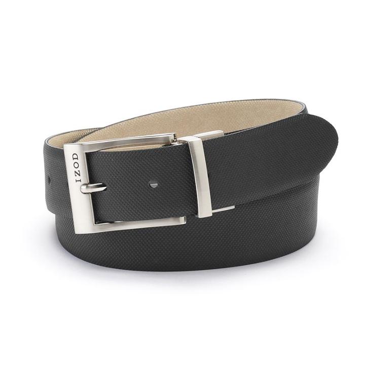 Big & Tall Haggar Izod Reversible Golf Belt, Men's, Size: 52, Dark Blue