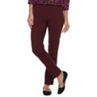 Women's Dana Buchman Slimming Midrise Pull-on Pants, Size: Large, Red