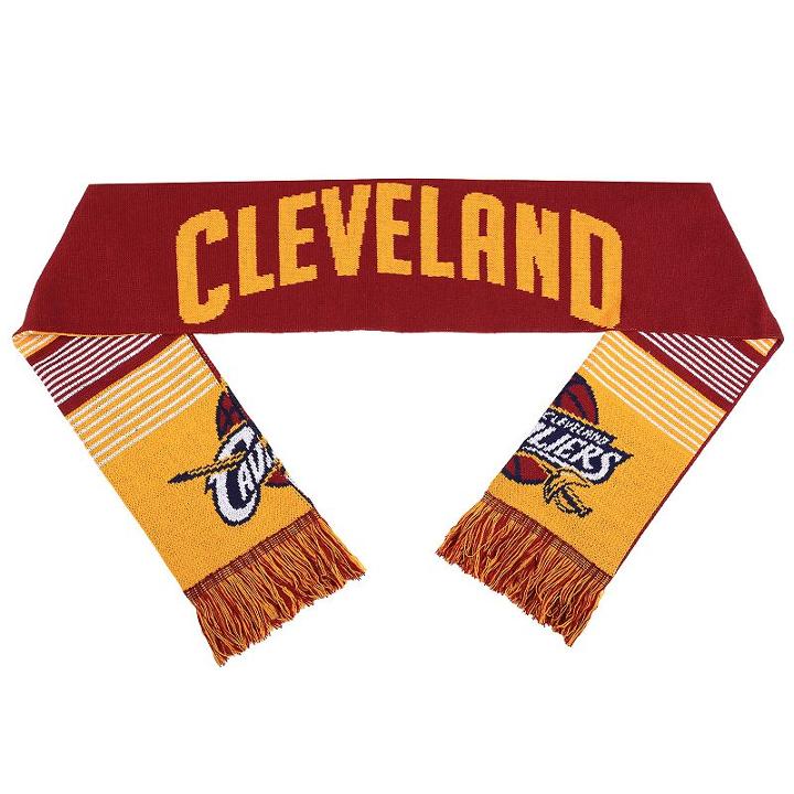Forever Collectibles, Adult Cleveland Cavaliers Reversible Scarf, Red
