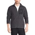 Men's Chaps Microfleece Full-zip Jacket, Size: Xxl, Grey