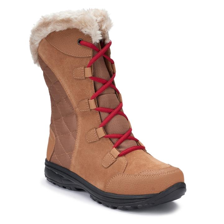 Columbia Ice Maiden Ii Women's Waterproof Winter Boots, Size: 10, Beige Oth