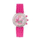 Shopkins Strawberry Kiss, D'lish Donut & Poppy Corn Girls' Digital Light-up Watch, Girl's, Size: Medium, Pink