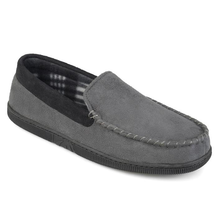 Vance Co. Slater Men's Slippers, Size: Xl, Med Grey