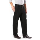 Men's Dockers&reg; Relaxed Fit Stretch Signature Stretch Khaki Pants D4, Size: 30x30, Black
