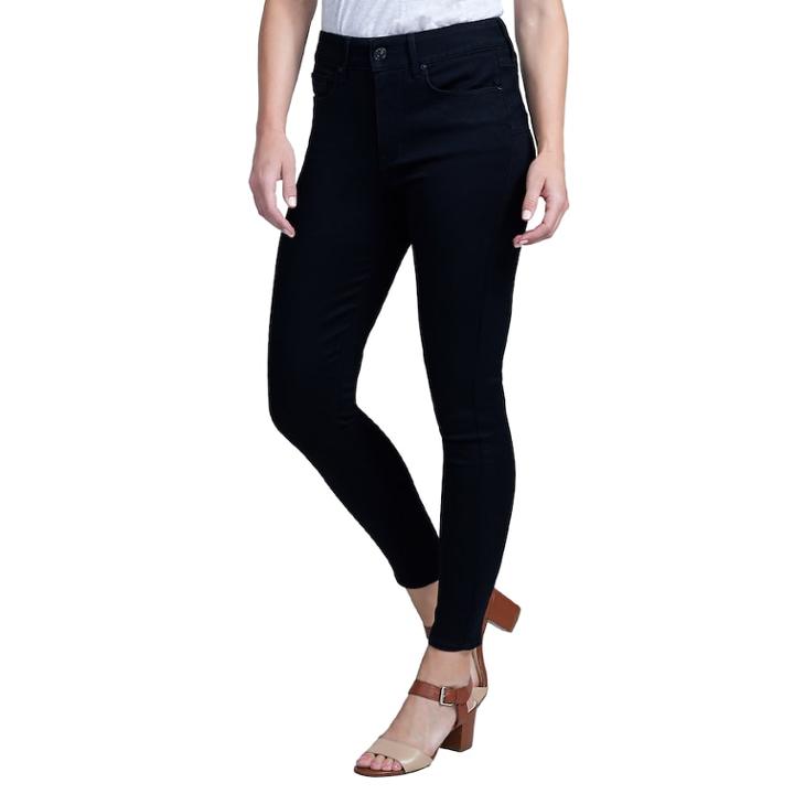 Women's Seven7 Ultra High Rise Shaper Jeggings, Size: 16, Black