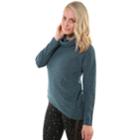 Women's Soybu Serene Asymmetrical Hem Sweater, Size: Medium, Green