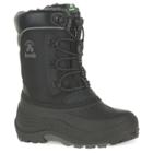 Kamik Luke Toddler Boys' Water Resistant Winter Boots, Size: 12, Black