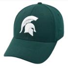 Adult Top Of The World Michigan State Spartans One-fit Cap, Men's, Dark Green