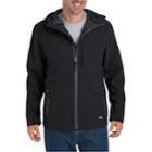 Men's Dickies Waterproof Breathable Hooded Jacket, Size: Xl, Black