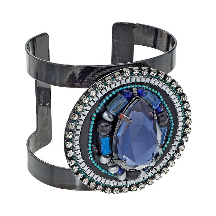 Gs By Gemma Simone Atomic Age Collection Cuff Bracelet, Women's, Size: 8, Multicolor